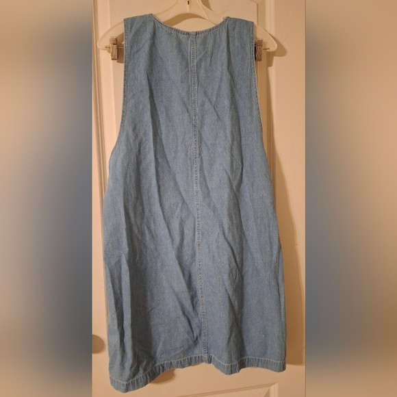 Pearl river clothing co. Vintage denim overall dress size large - Picture 2 of 5